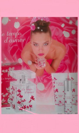 PARFUM DE TOILETTE "LE TEMPS D'AIMER"